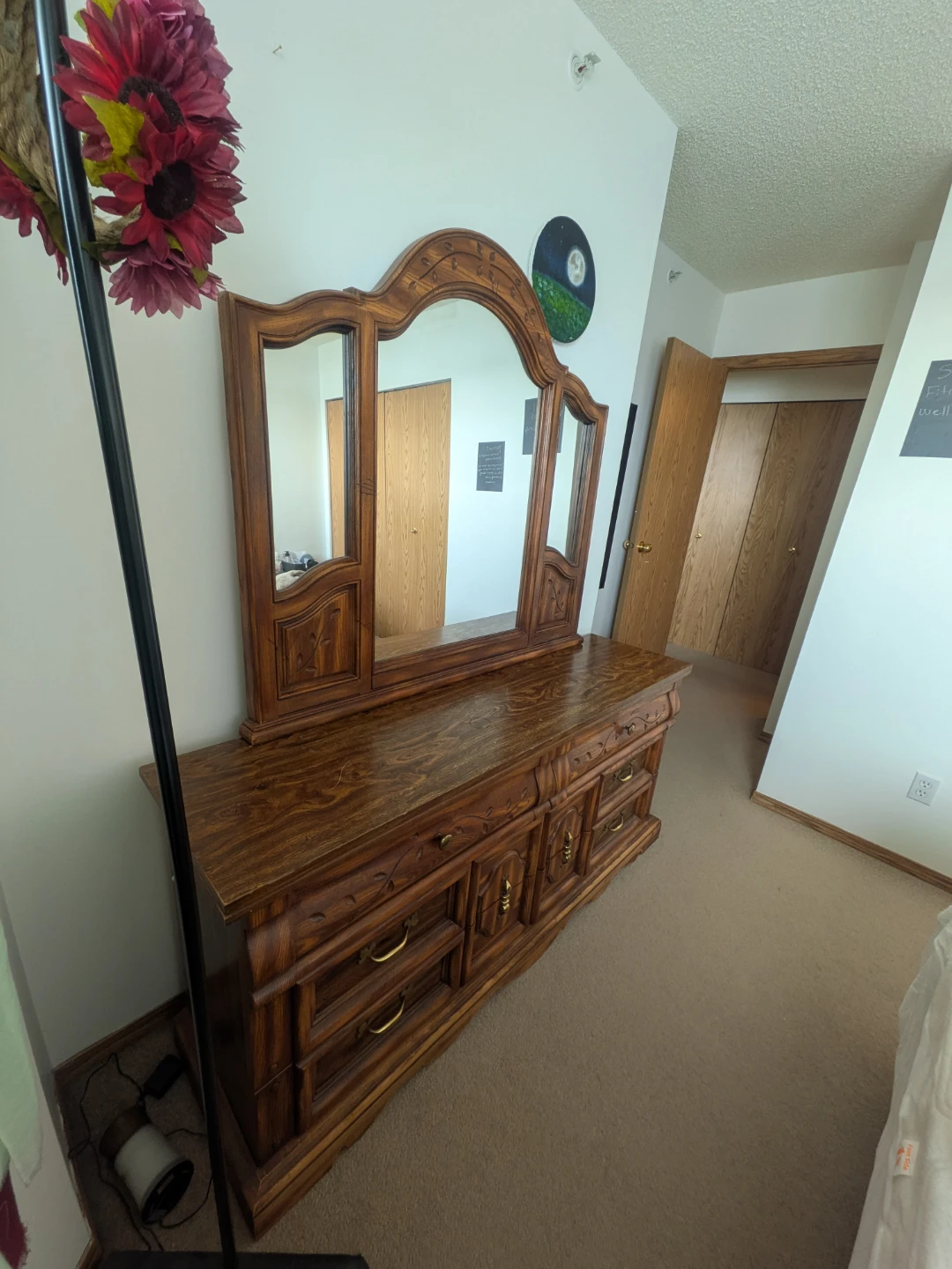 Wooden bedroom set
