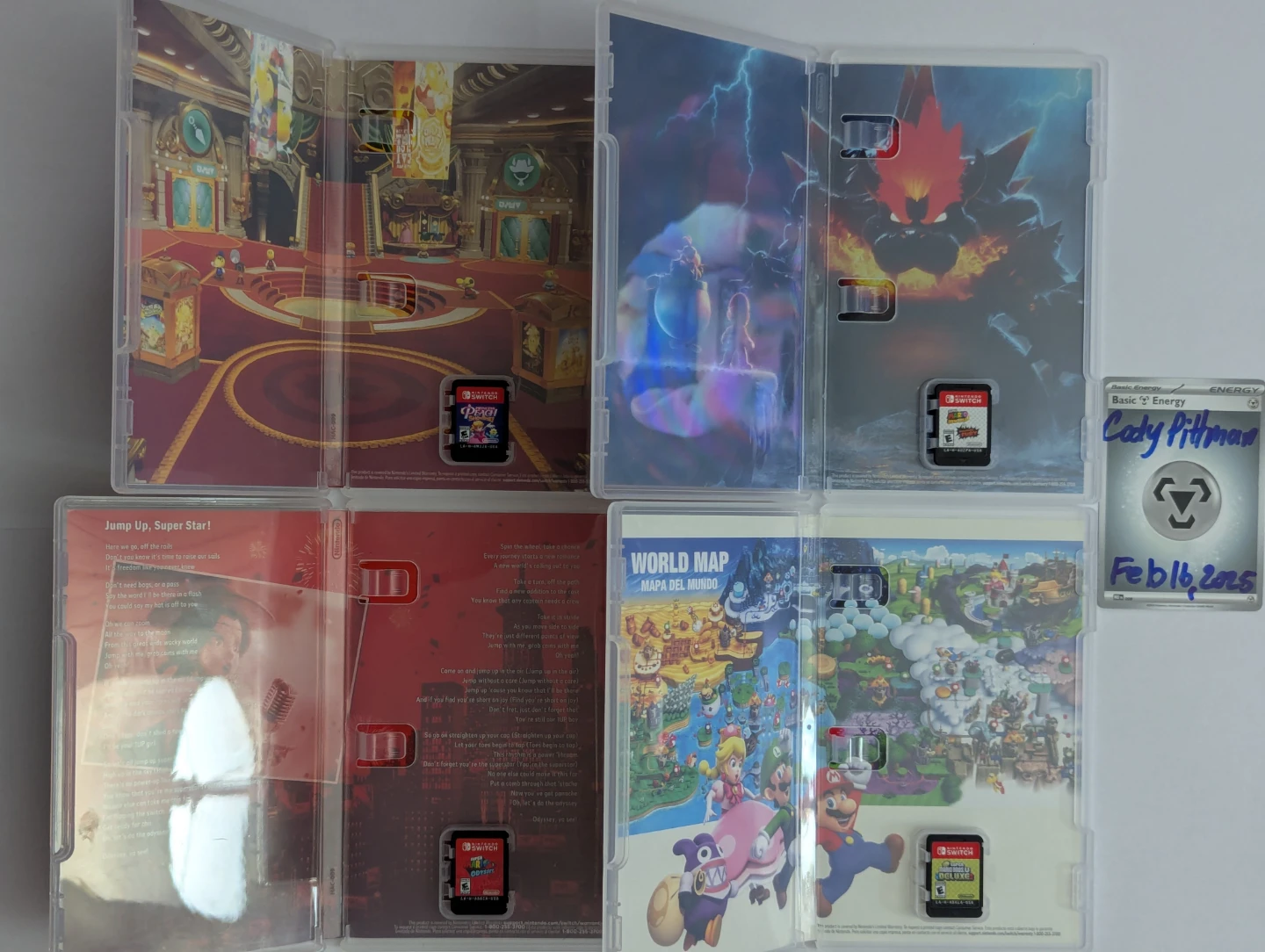 Super Mario Nintendo Switch Game Lot - photo 2