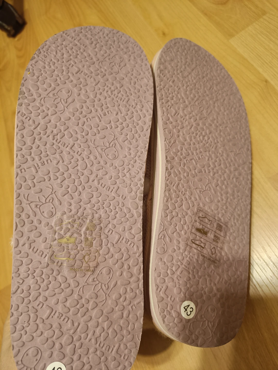 Women's Cozy Slippers - Size 43 - photo 2