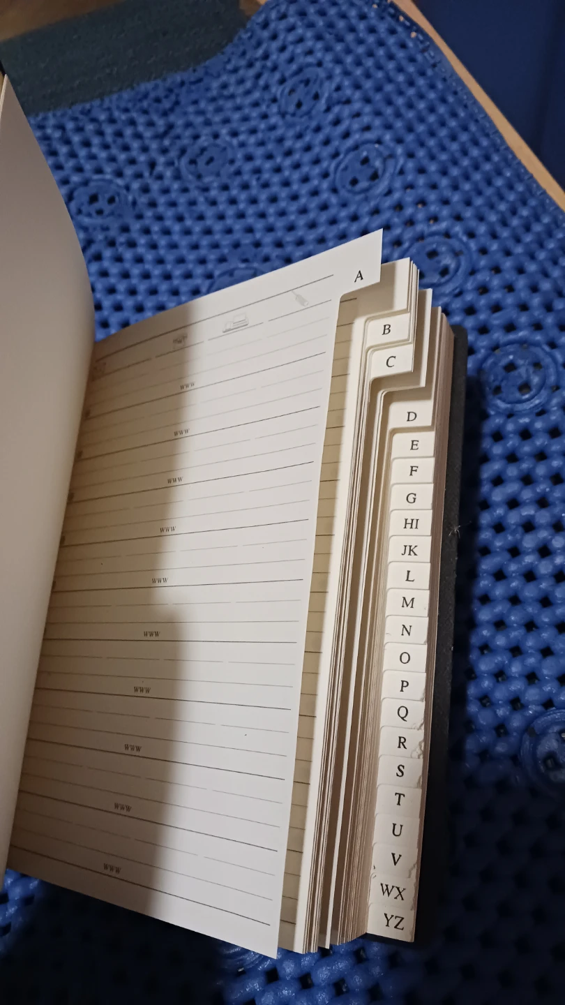 Leather Address Book - photo 2