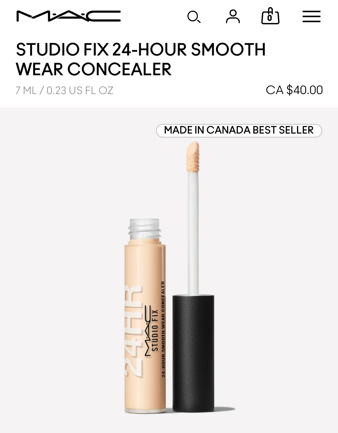 (NEW) 💋 MAC Cosmetics - NW10 - STUDIO FIX 24-HOUR CONCEALER - photo 4