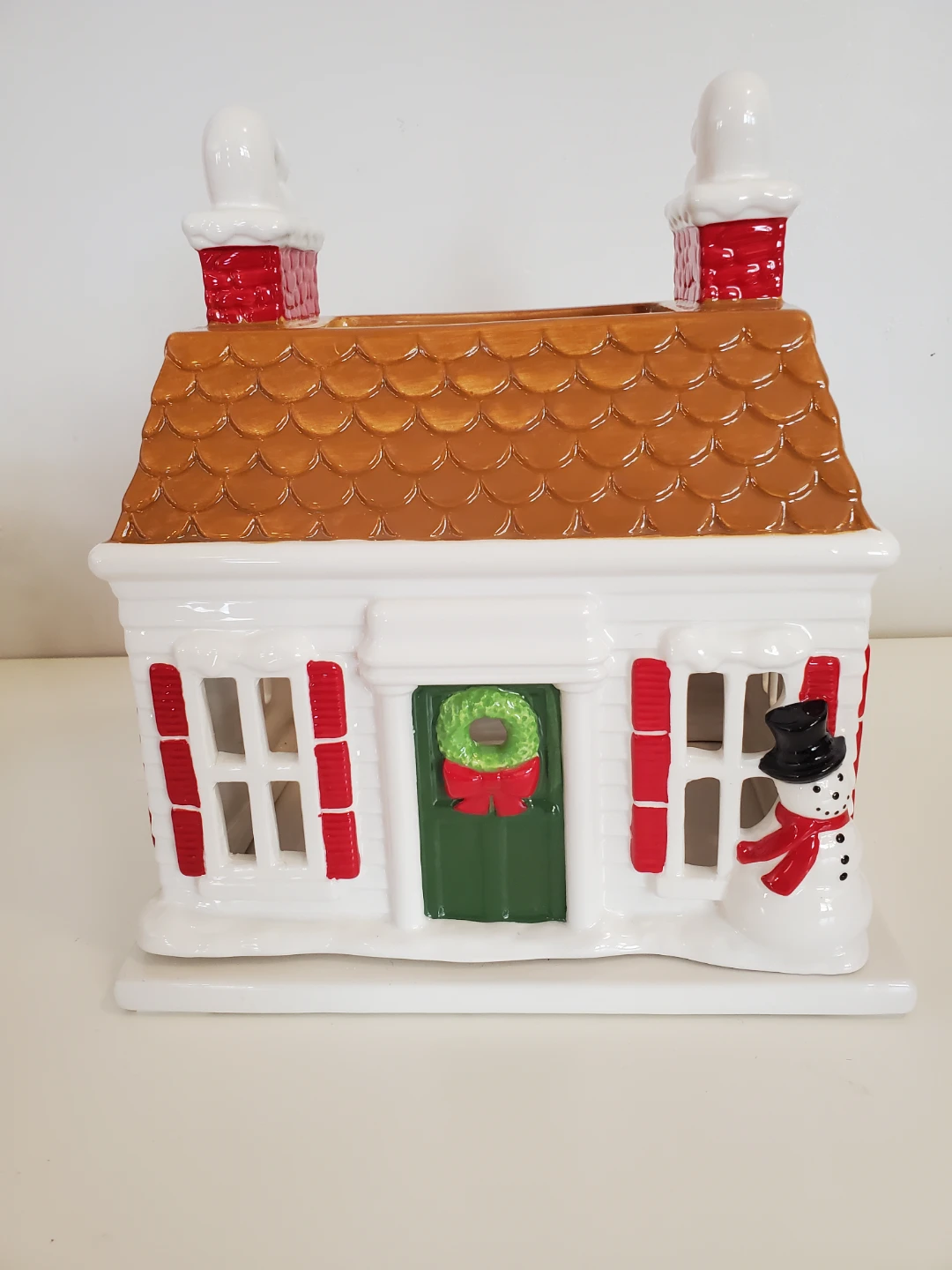 2010 Harry Slatkin & Co Christmas House Candle Luminary