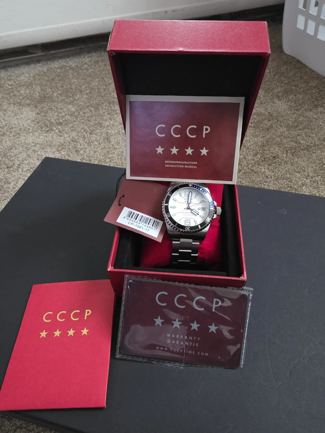 CCCP Watch with Box and Documentation - photo 5