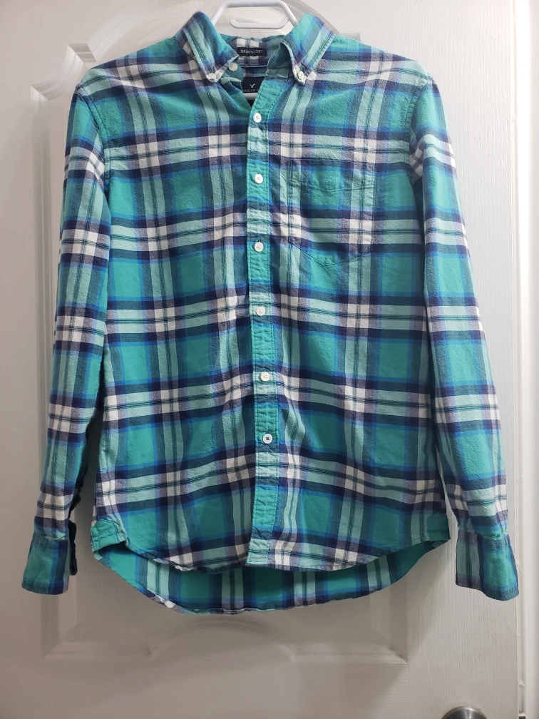American Eagle Outfitters Flannel Shirt Men- Size S