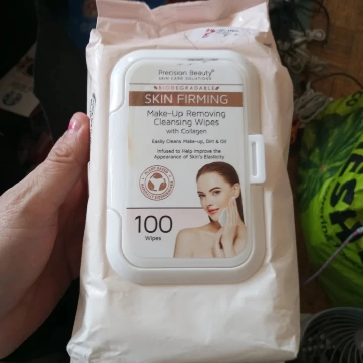 Precision Beauty Skin Firming Make-Up Removing Cleansing Wipes