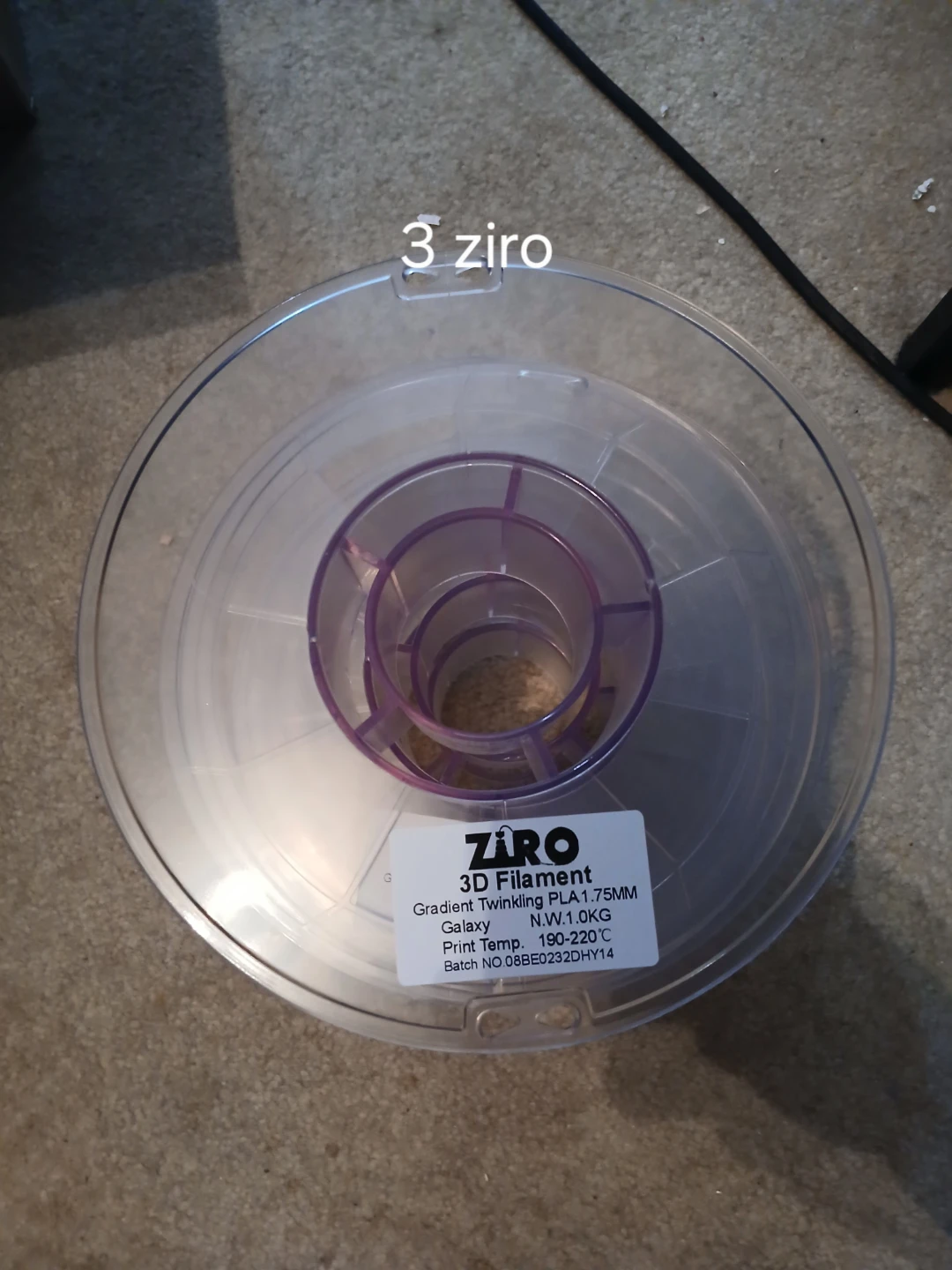 Empty Assorted 3D Printer Filament Spools - PLA