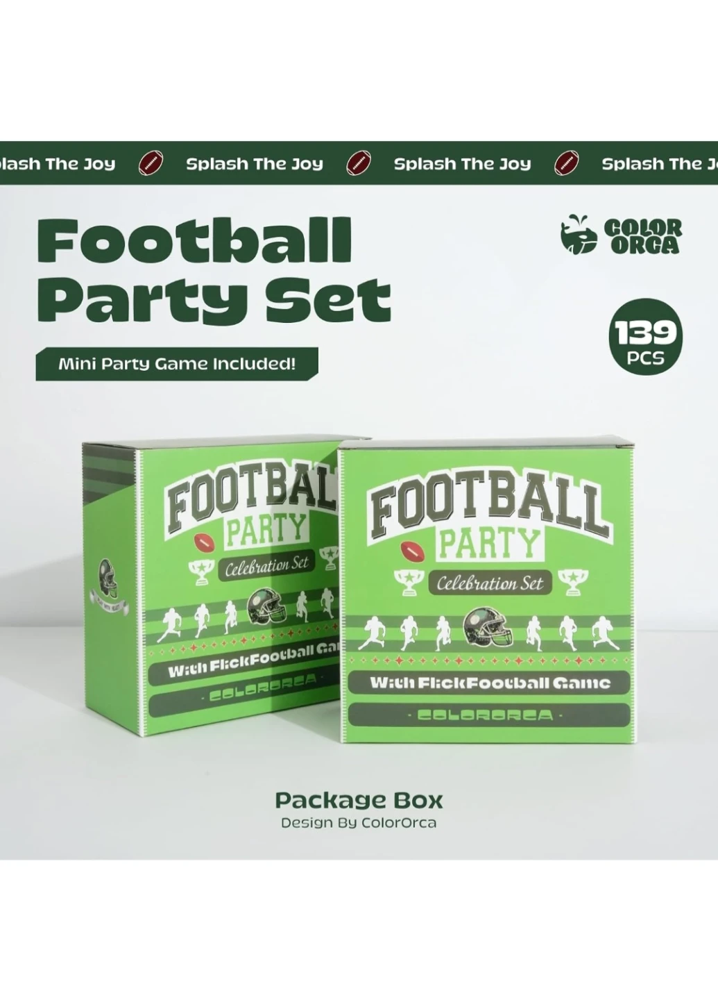 Football Party Celebration Set - 139 Pieces - photo 4