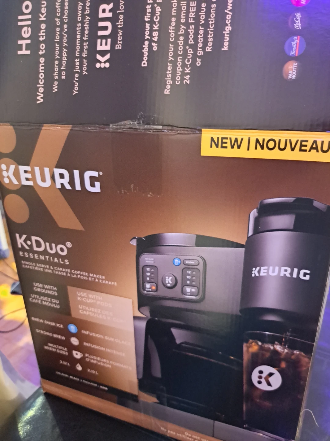 Keurig K-Duo Essentials Single Serve & Carafe Coffee Maker - photo 2