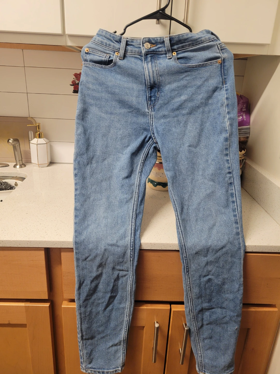 Old Navy Women's Blue Denim Jeans - photo 2