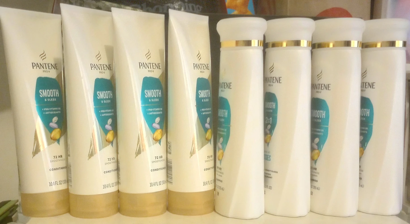 Pantene Smooth & Sleek- 8 for $24