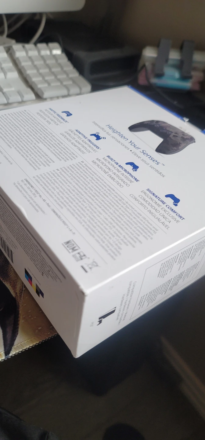 PS5 DualSense Wireless Controller - Gray Camouflage - photo 4