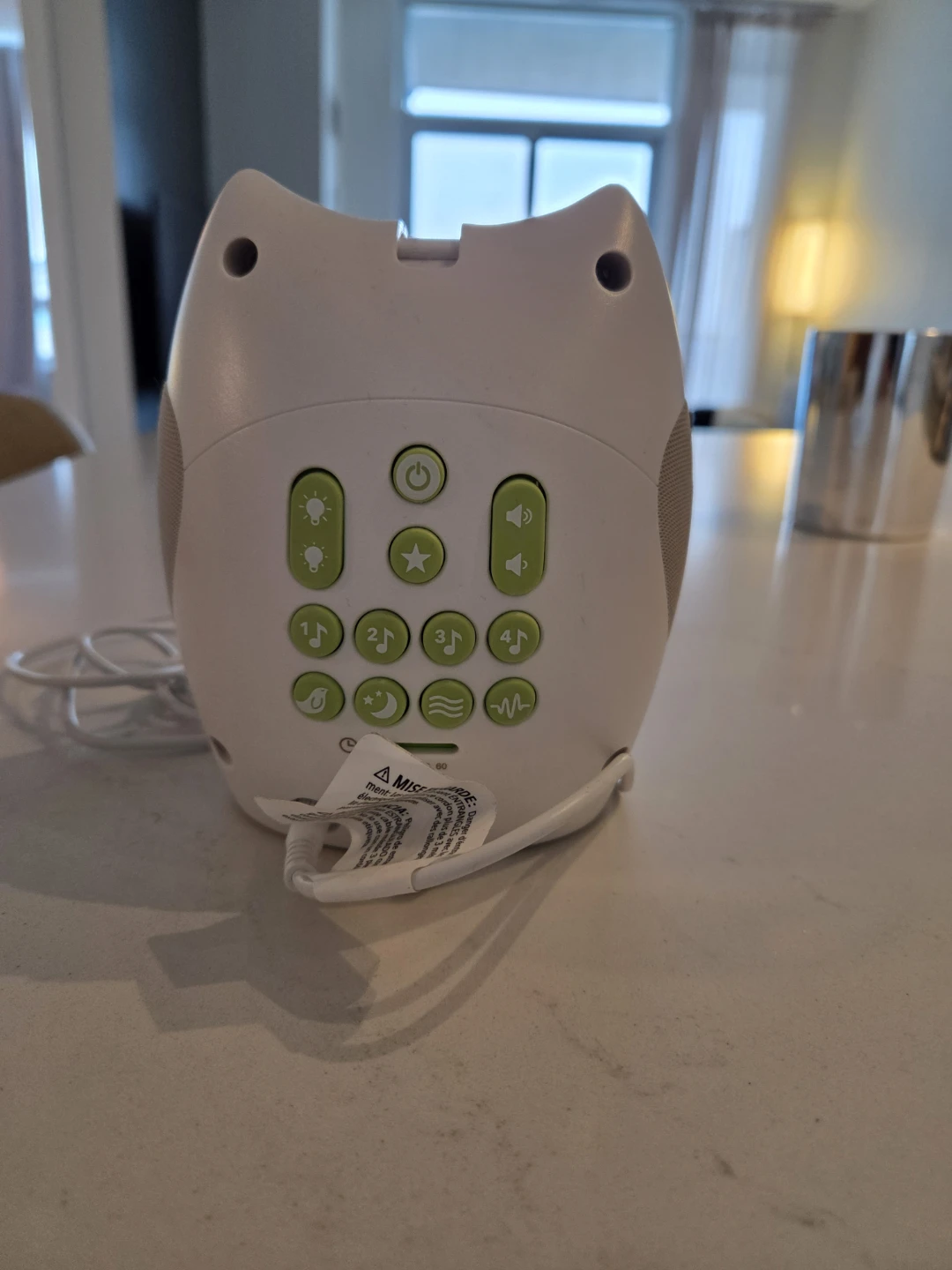 White Owl Sound Machine for Babies - photo 4