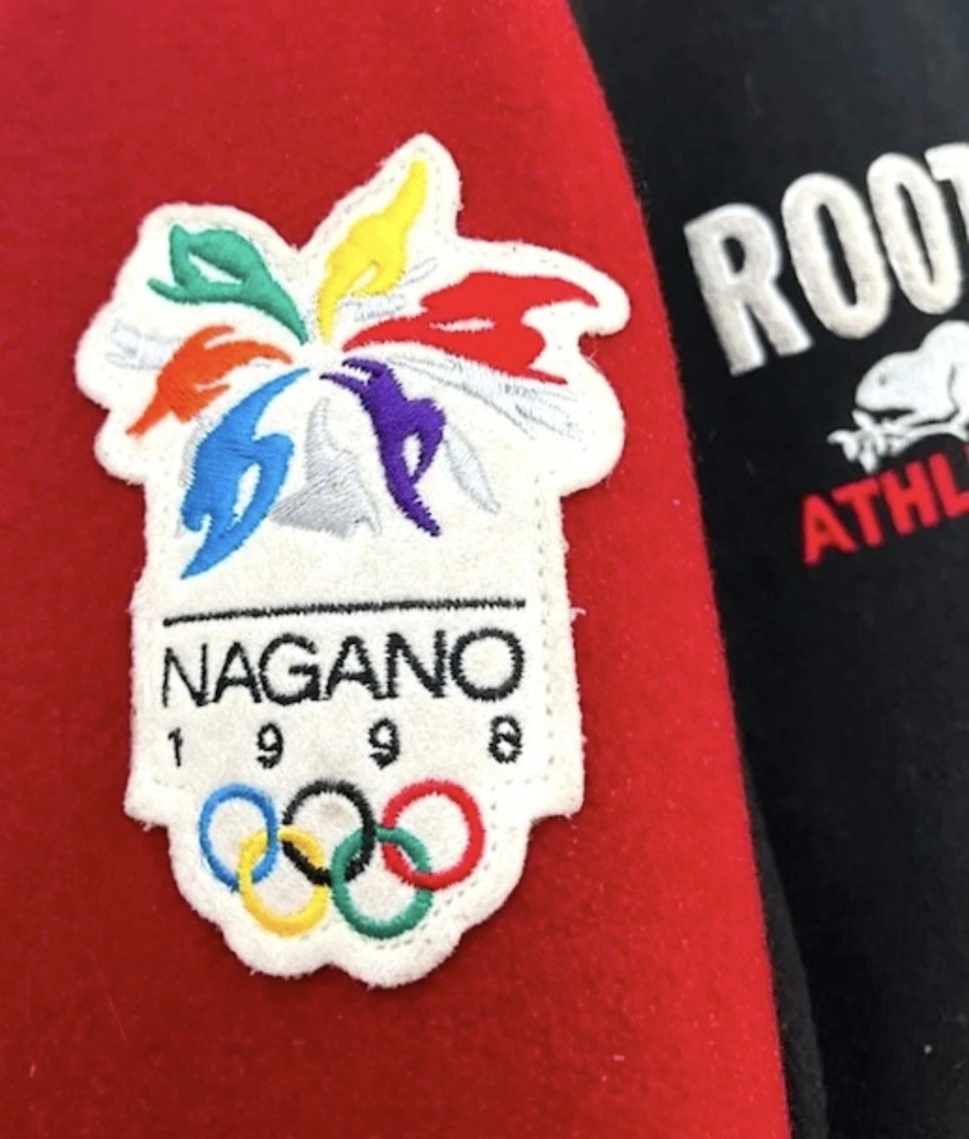 Roots Athletics Nagano 1998 Olympic Varsity Jacket - photo 5