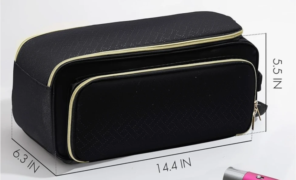 Black Travel Toiletry Bag Organizer - photo 5