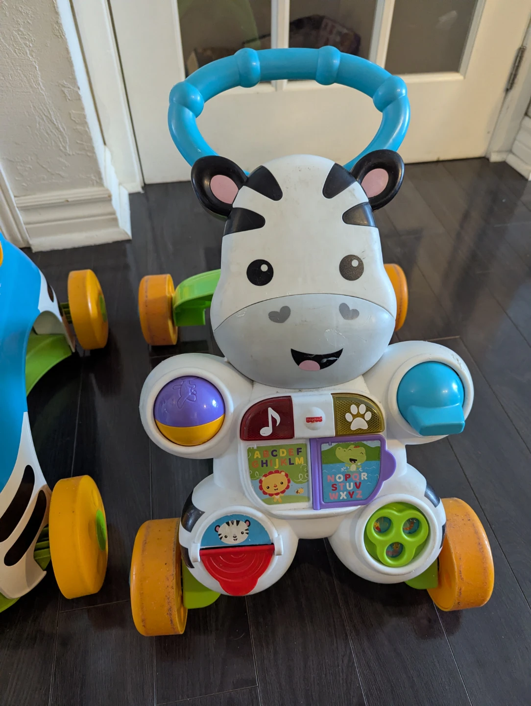 Fisher-Price Learn with Me Zebra Walker & Ride-On Toy