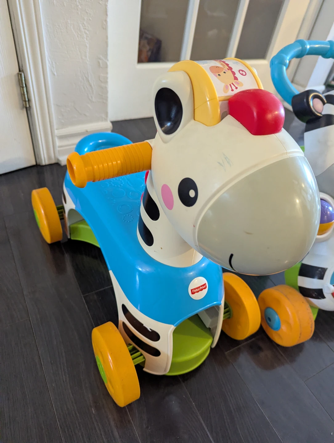Fisher-Price Learn with Me Zebra Walker & Ride-On Toy - photo 2