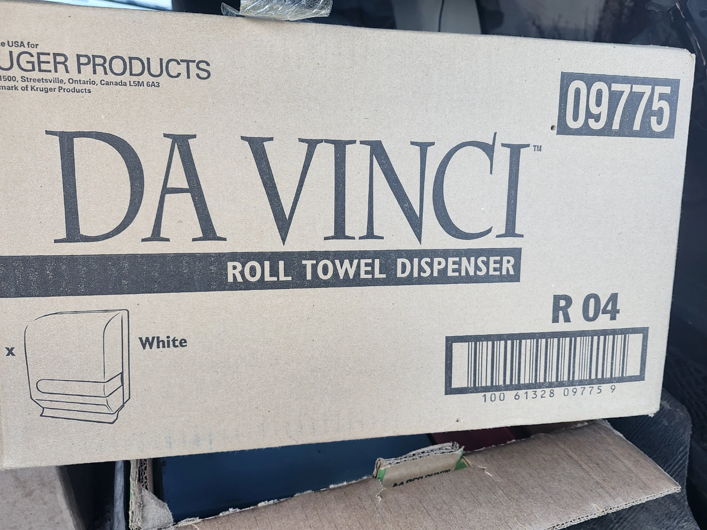 Da Vinci Roll Towel Dispenser - White