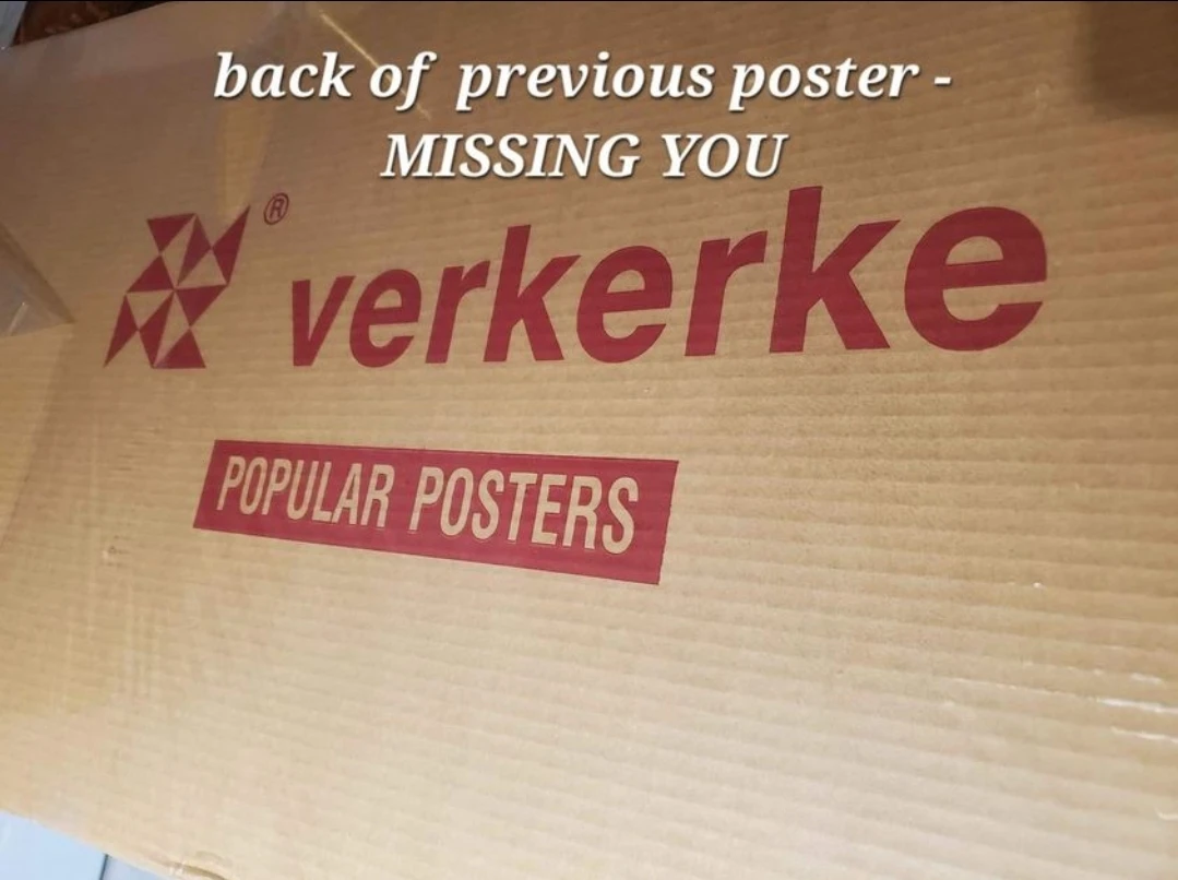 Kim Anderson - Verkerke "Missing You" Poster - 62" x 21" - photo 2