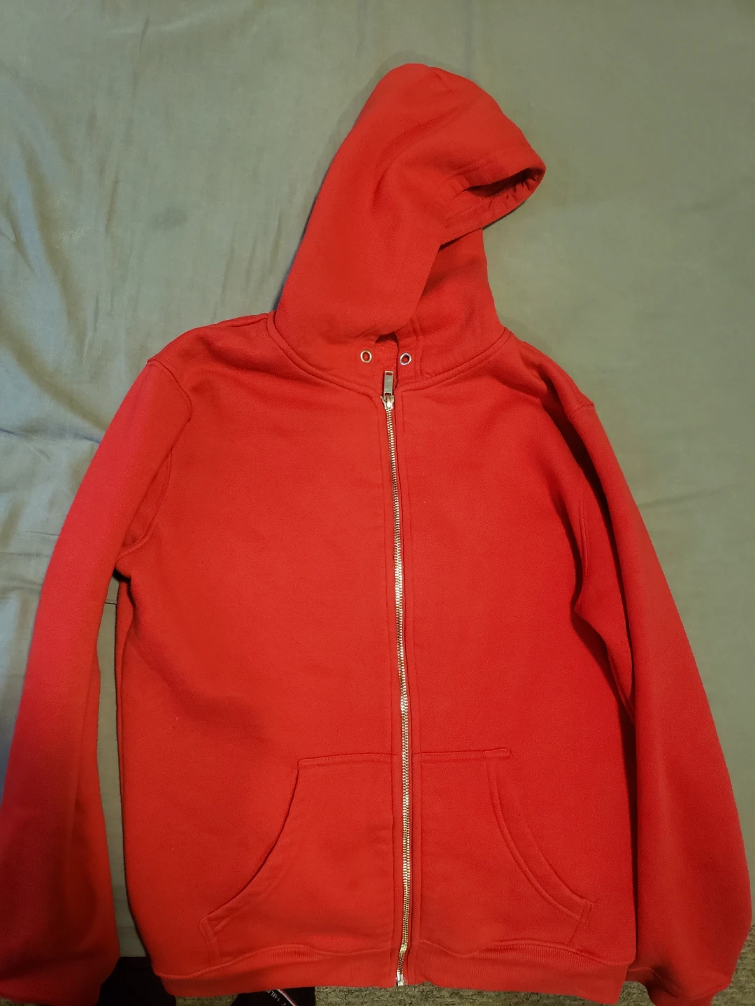 ROLY Red Zip-Up Hoodie
