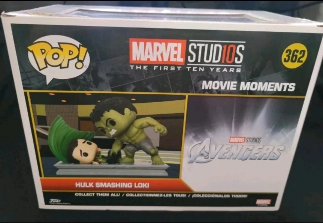 Funko Pop! Marvel Hulk Smashing Loki Movie Moments #362 - photo 2