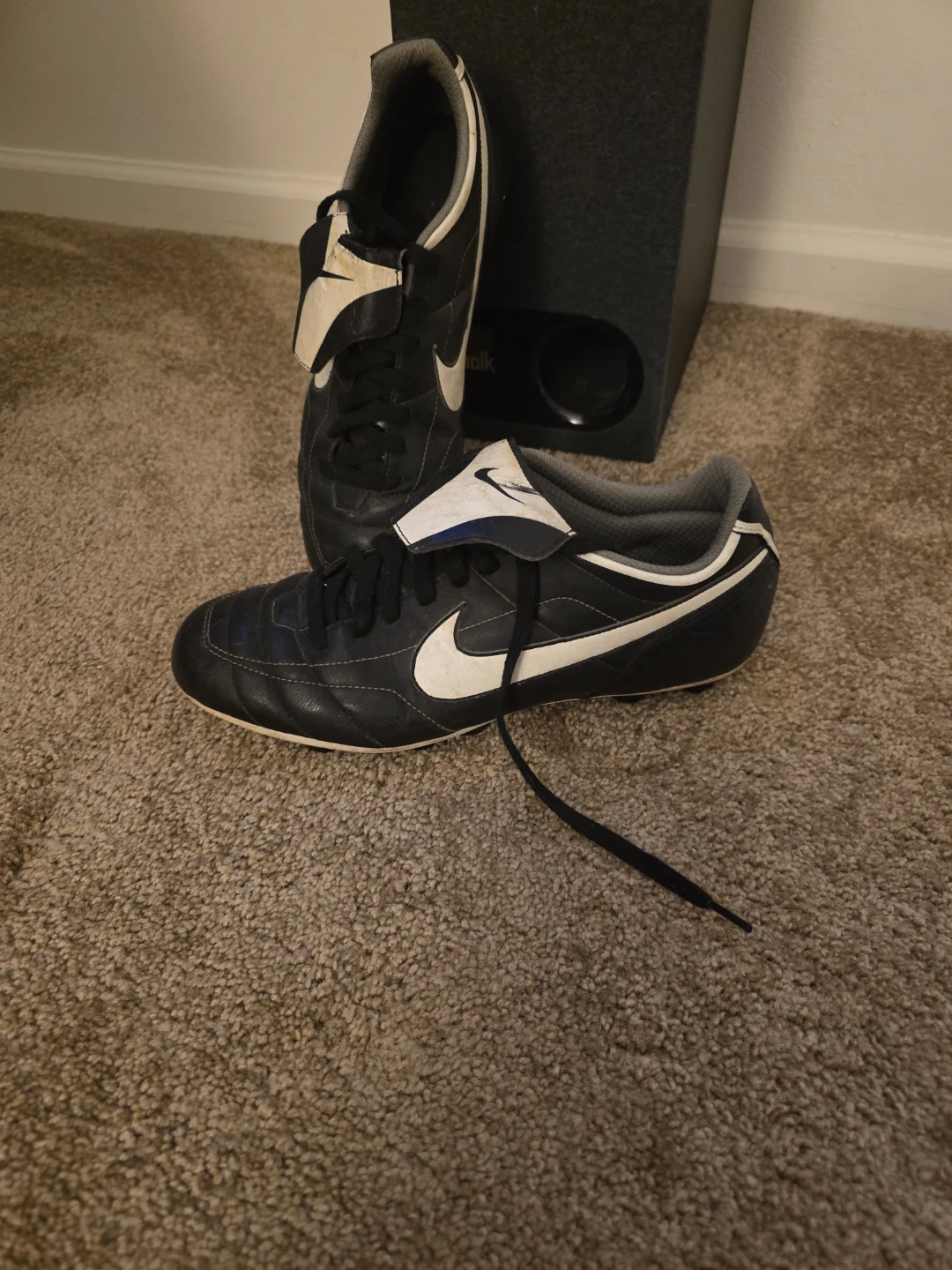Nike Black Soccer Cleats
