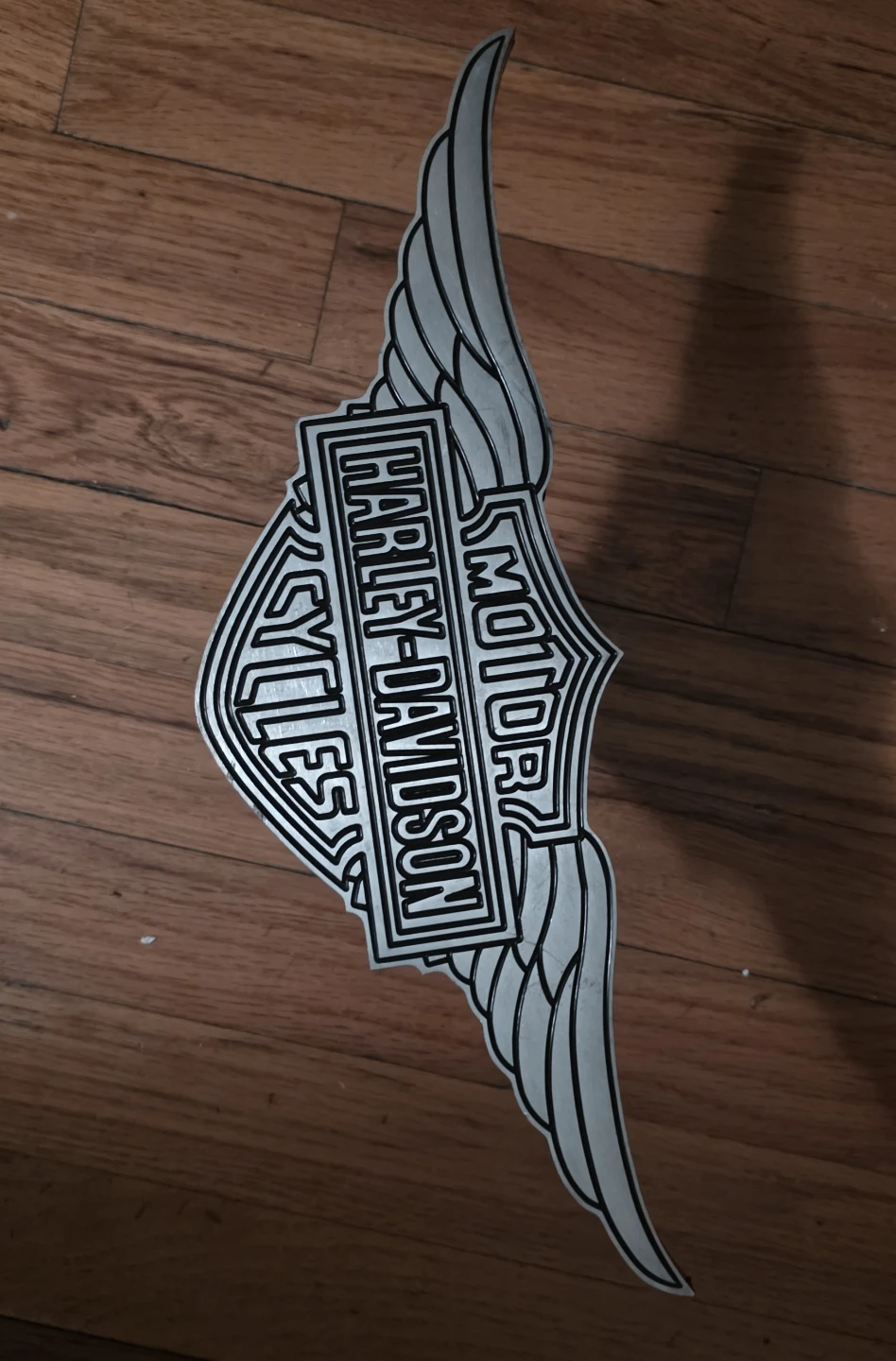 Harley-Davidson "Wings" Metal Emblem