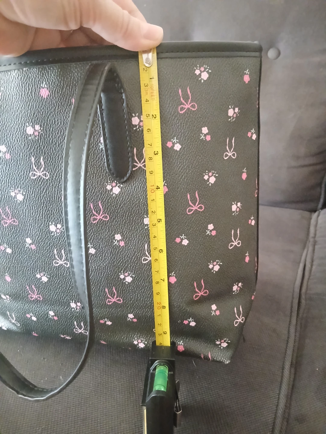 CHAO HUO BAG Tote with Floral and Bow Pattern - photo 4