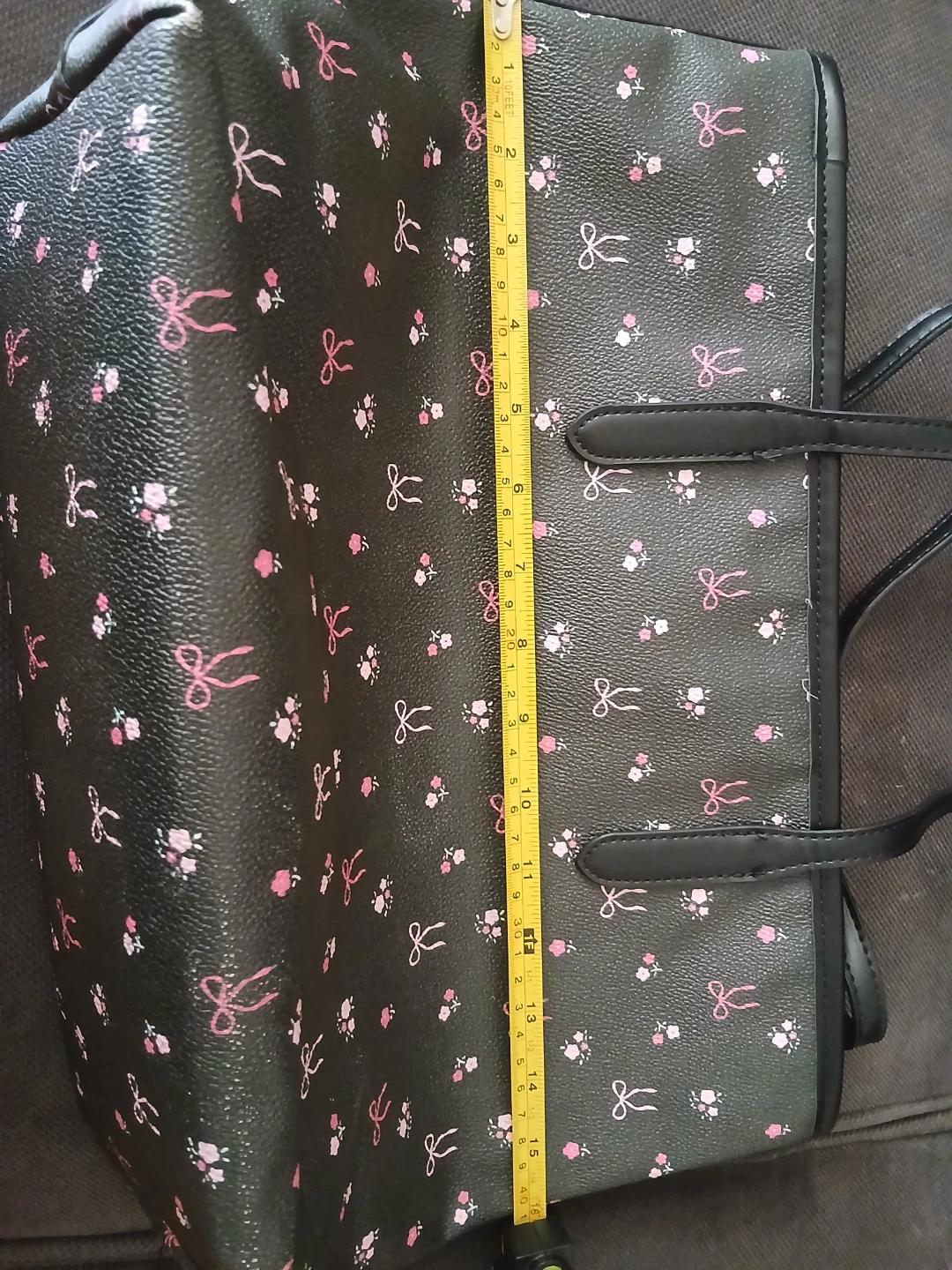 CHAO HUO BAG Tote with Floral and Bow Pattern - photo 5