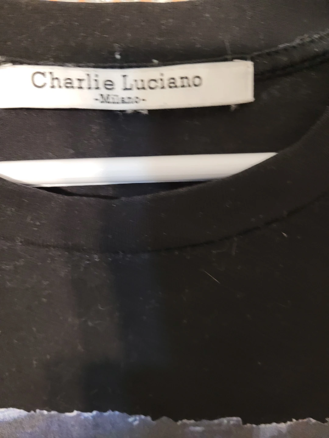 Charlie Luciano Black Snow White Graphic T-Shirt - photo 3