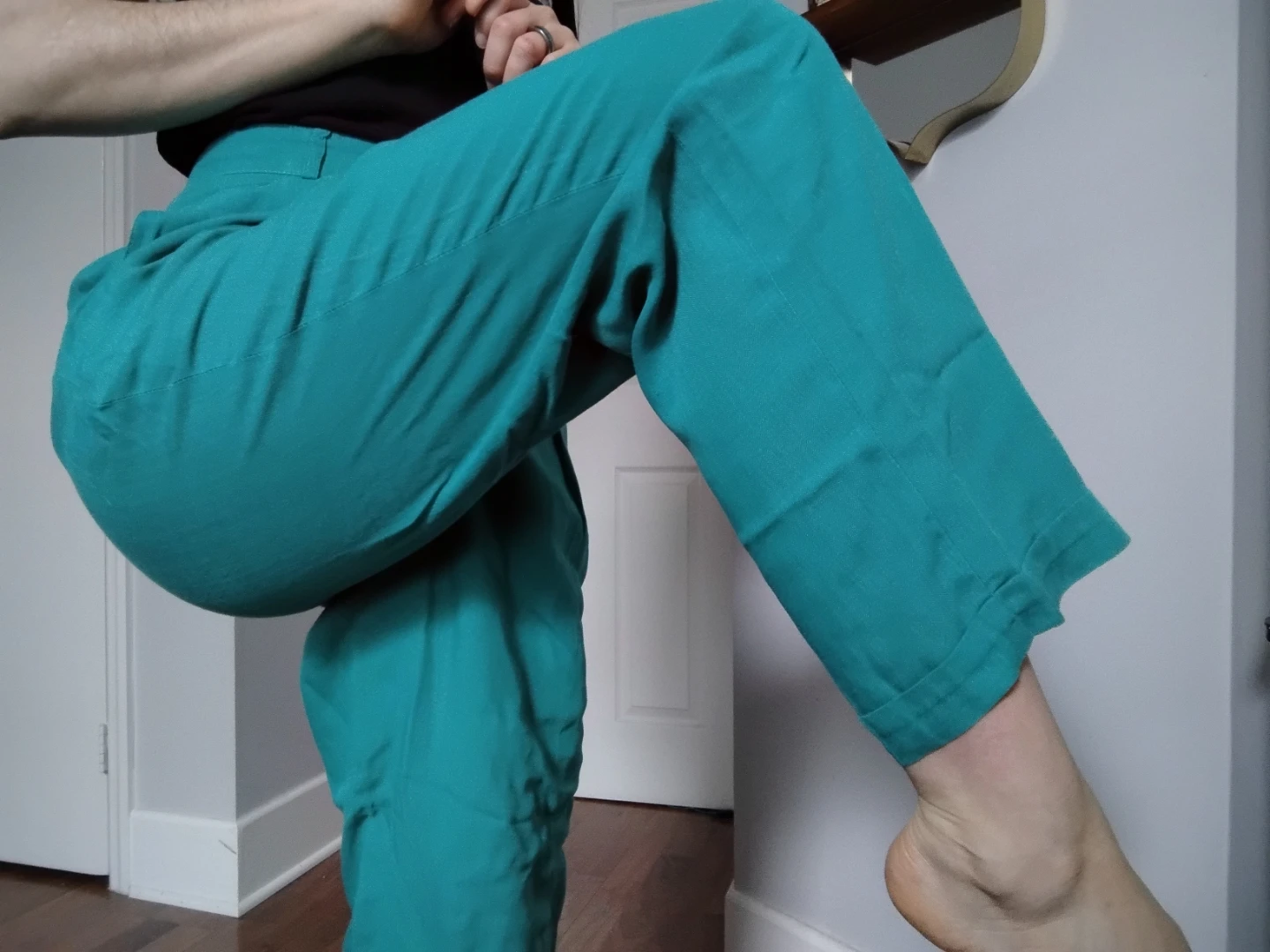 Blue Slacks - TEEN FLO PARIS - Size 07 (French) - photo 4