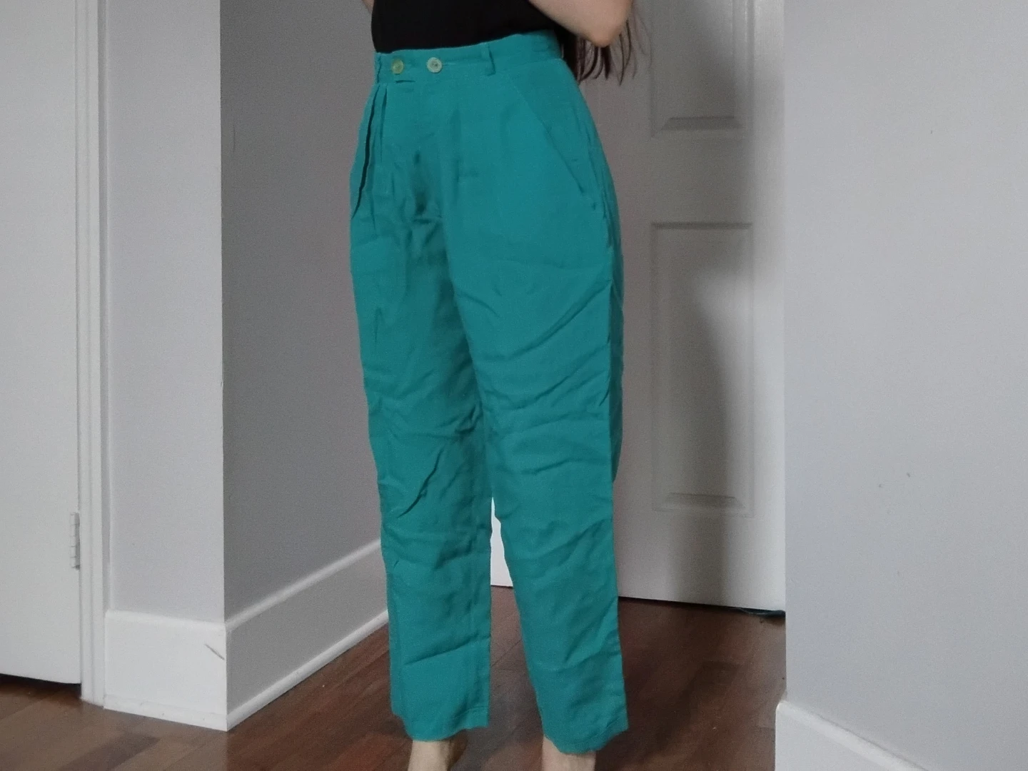 Blue Slacks - TEEN FLO PARIS - Size 07 (French)