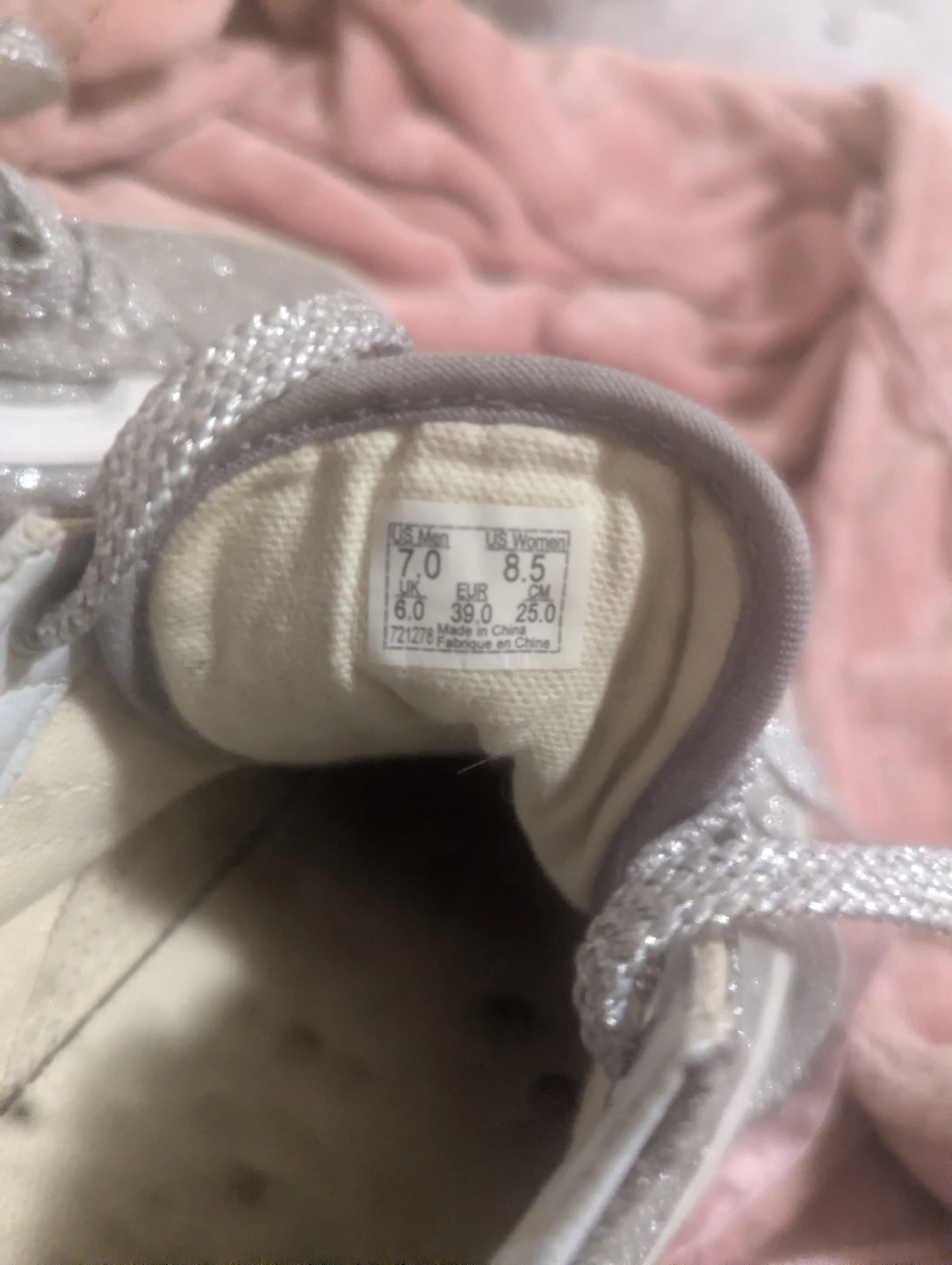 Vans Old Skool Glitter Shoes - photo 4