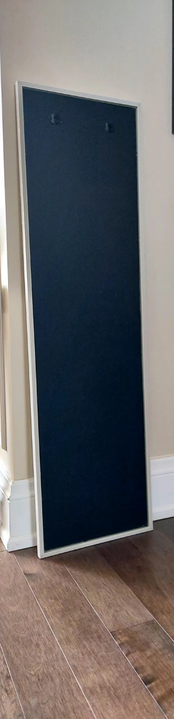 White Frame Mirror - photo 2