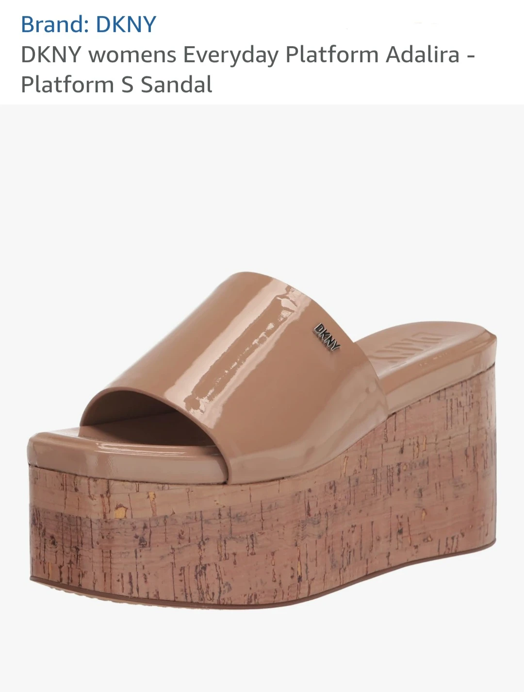 DKNY Platform Adalira Sandals - Size 6.5