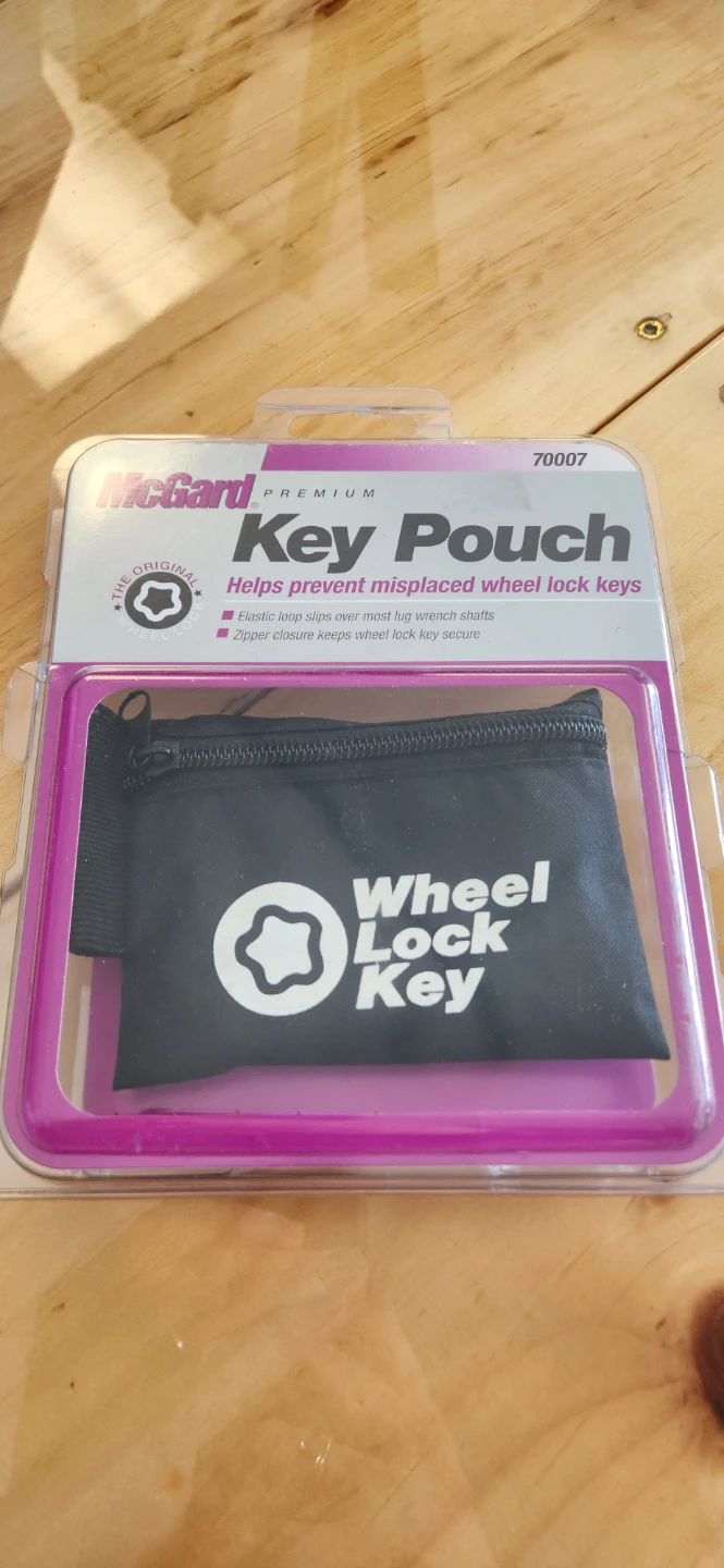 McGard Premium Key Pouch for Wheel Lock Keys