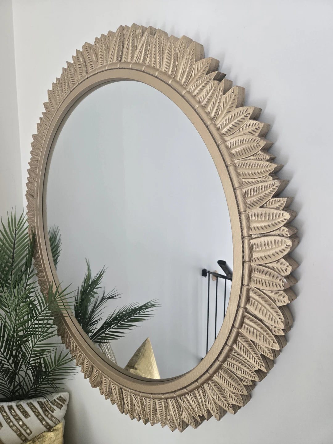 Gold Sunburst Mirror