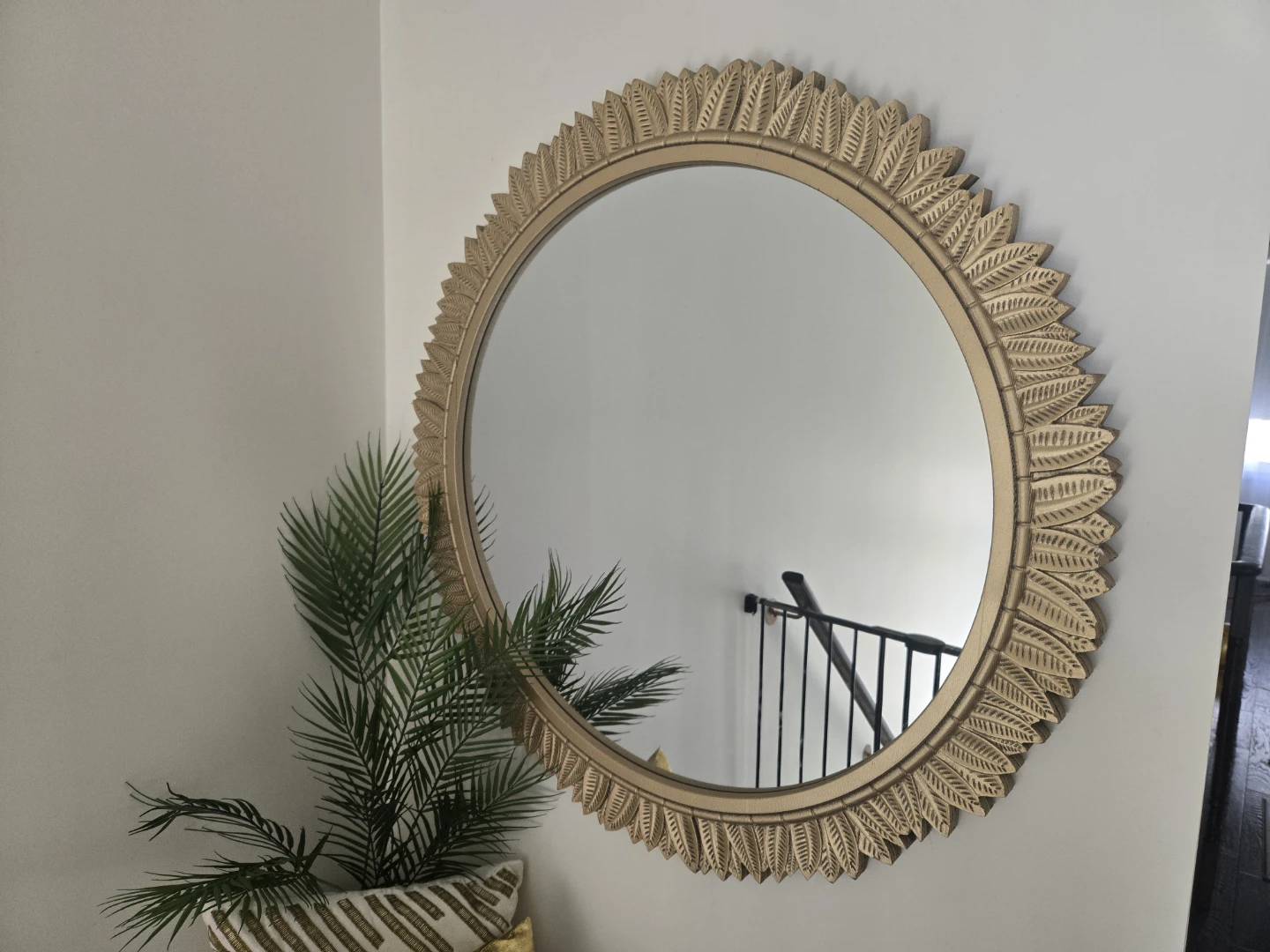 Gold Sunburst Mirror - photo 3