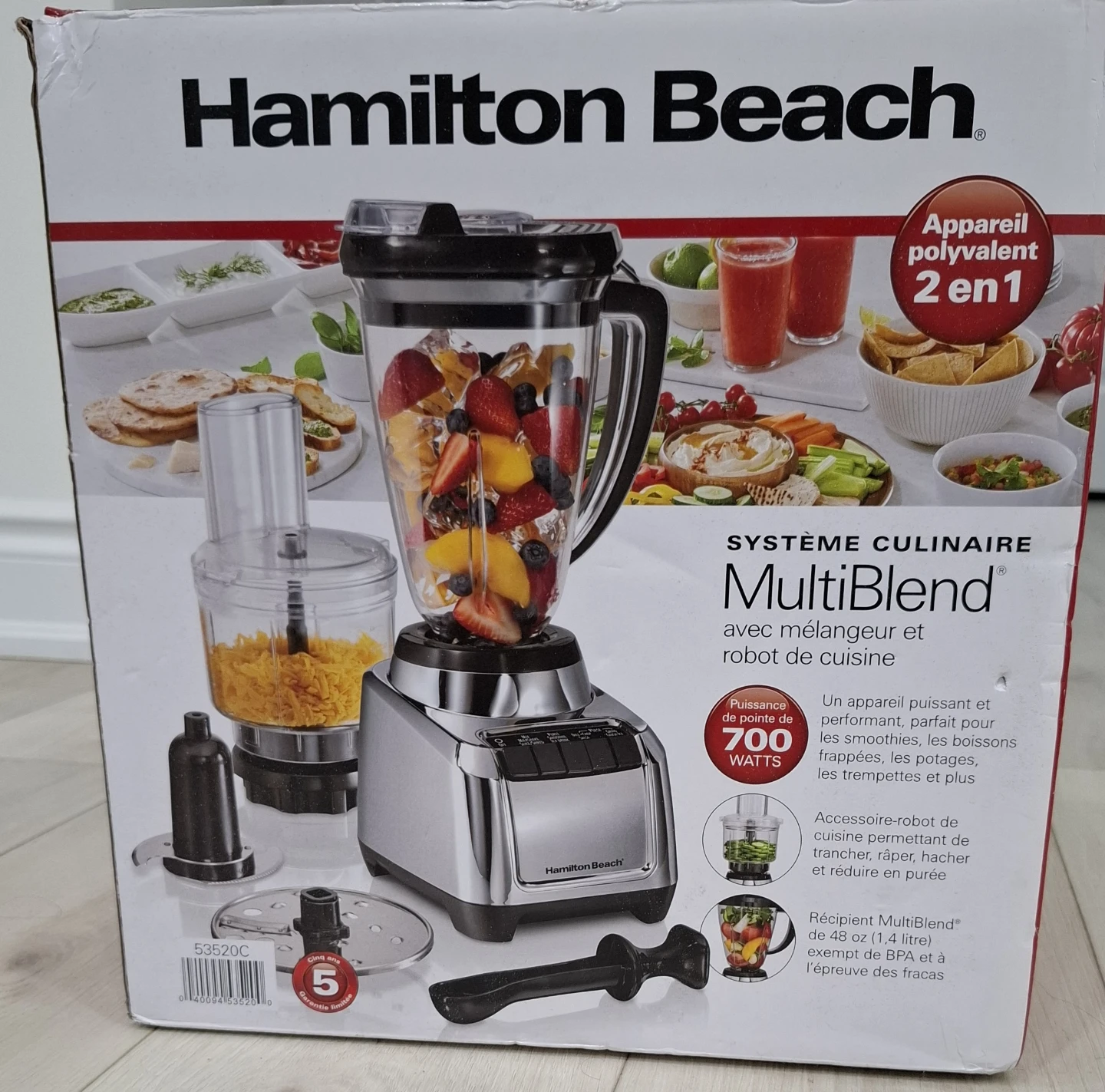 New & Never Used | Hamilton Beach MultiBlend Kitchen System - photo 3