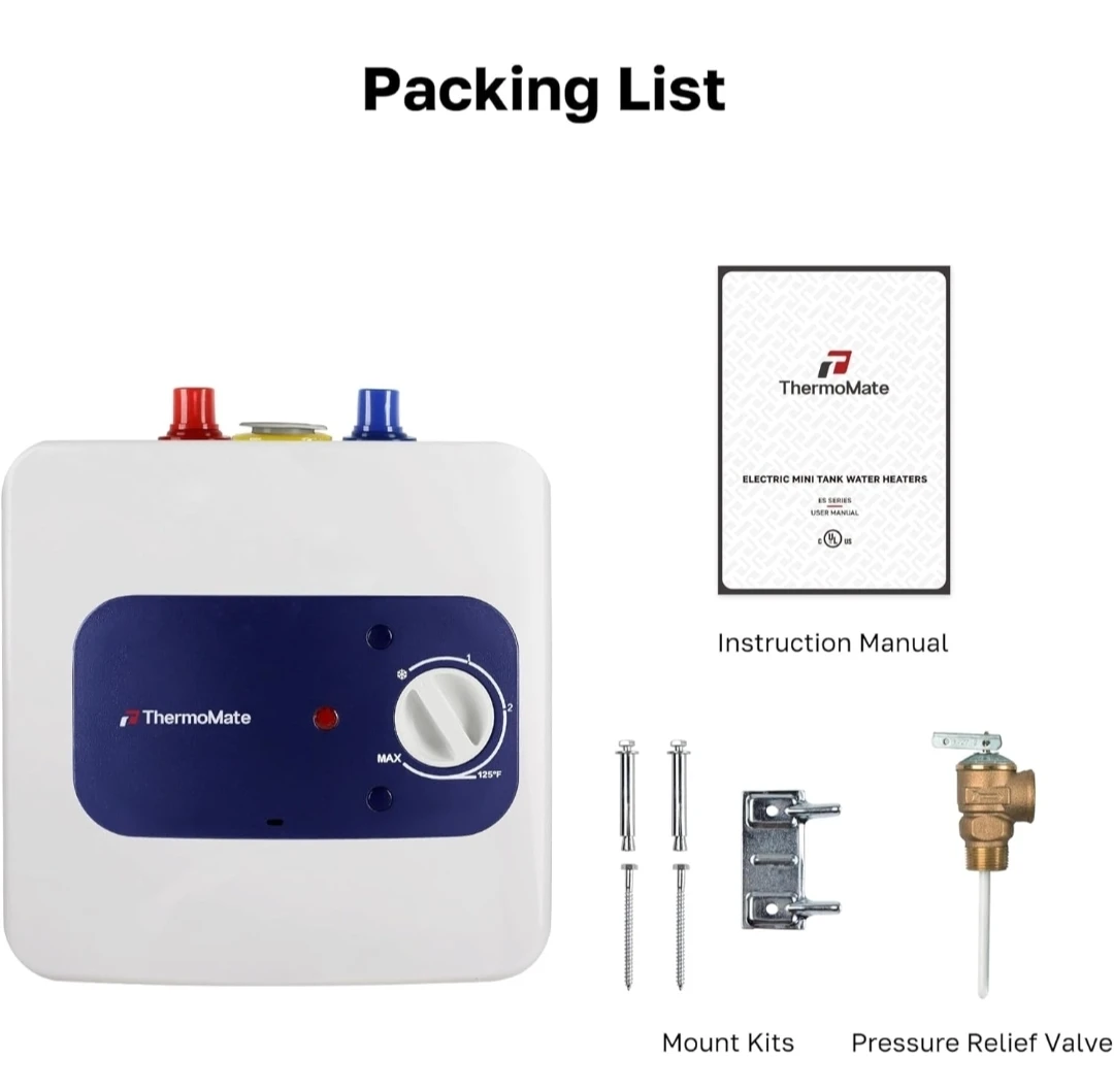 ThermoMate Mini Tank Electric Water Heater - photo 2