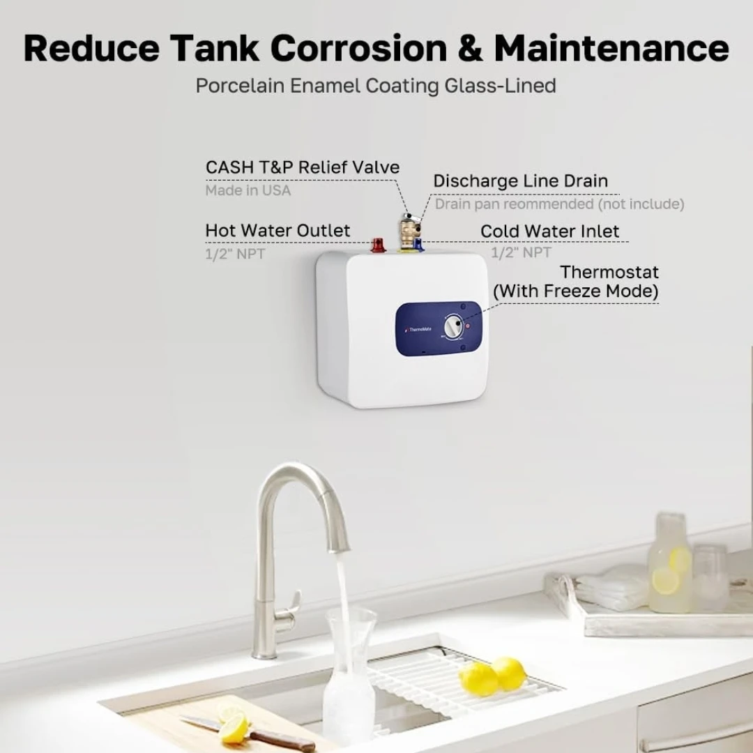 ThermoMate Mini Tank Electric Water Heater - photo 5