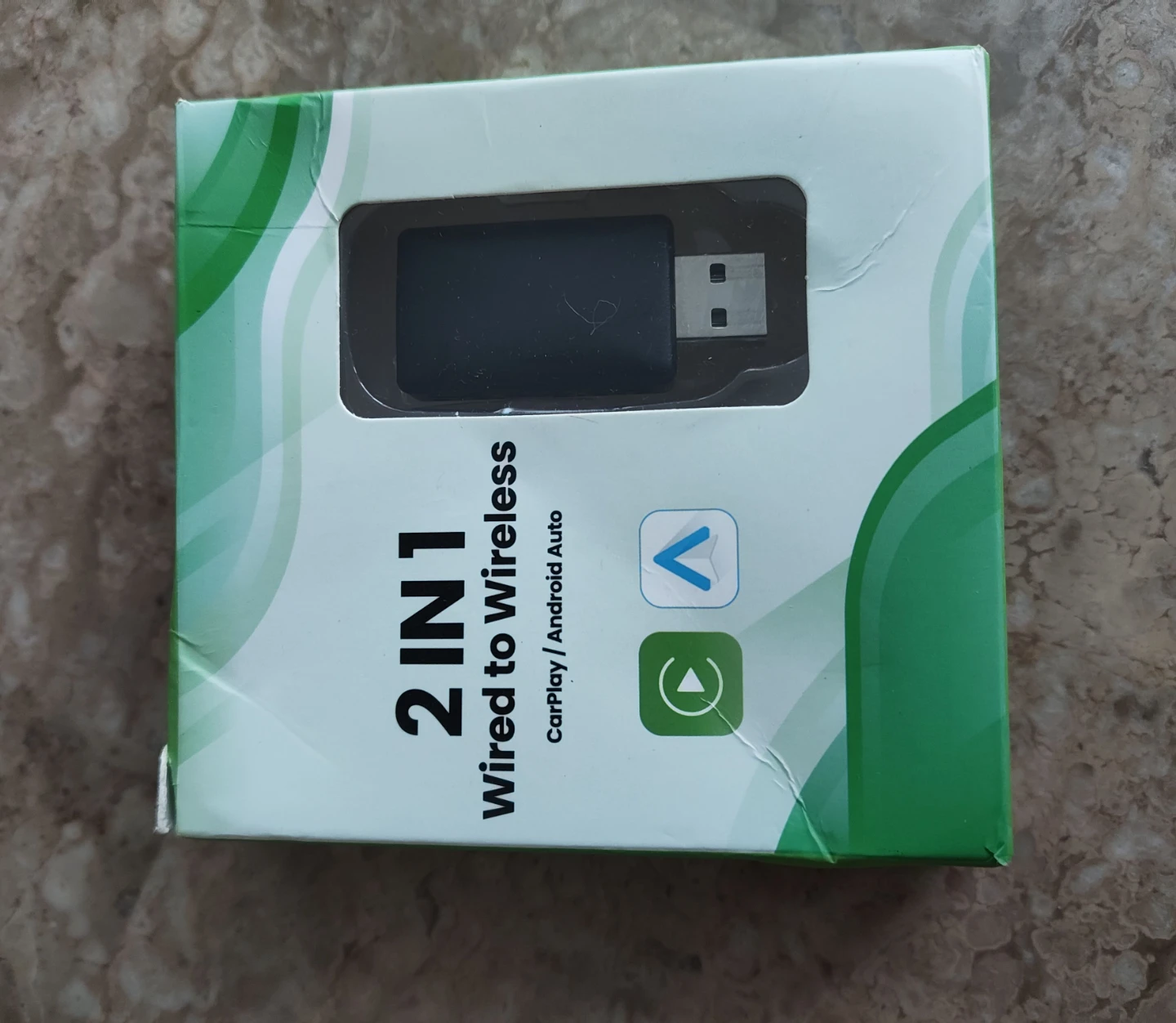Smart Dongle 2-in-1 Wired to Wireless CarPlay - photo 2
