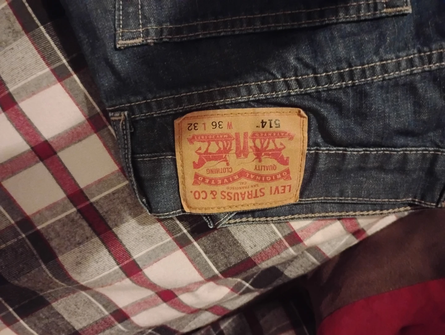 Levi's 514 Jeans W36 L32 - photo 2