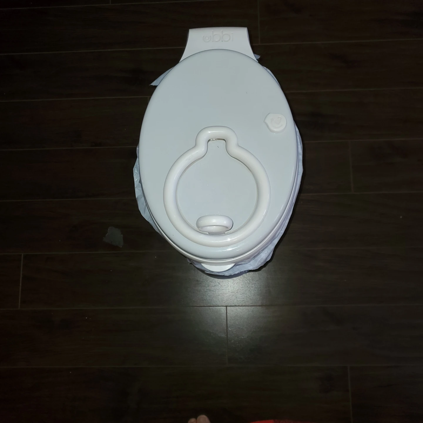 Ubbi Diaper Pail White - photo 3