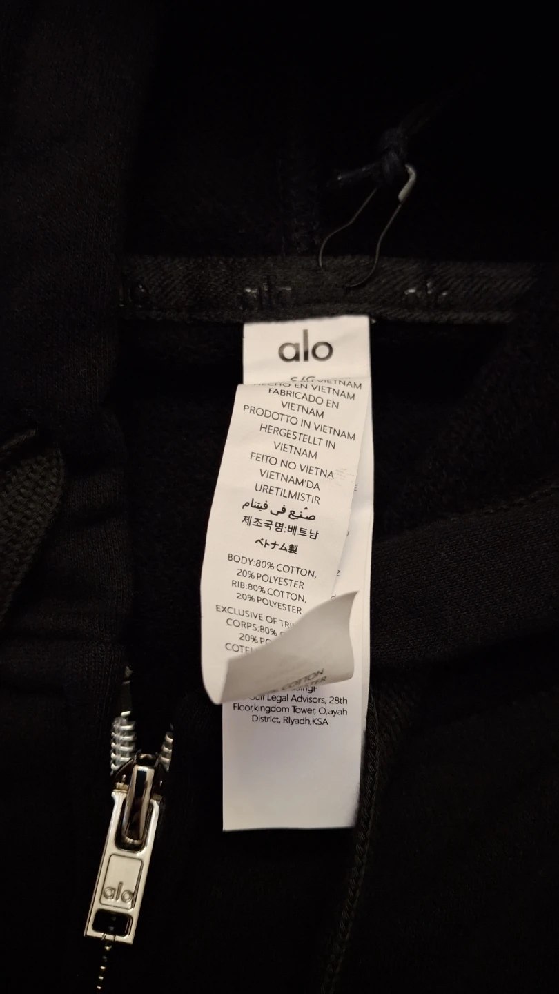 Black Alo hoodie and sweatpants set - photo 5