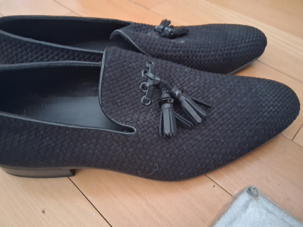 ALDO Black Tassel Loafer Shoes - photo 2