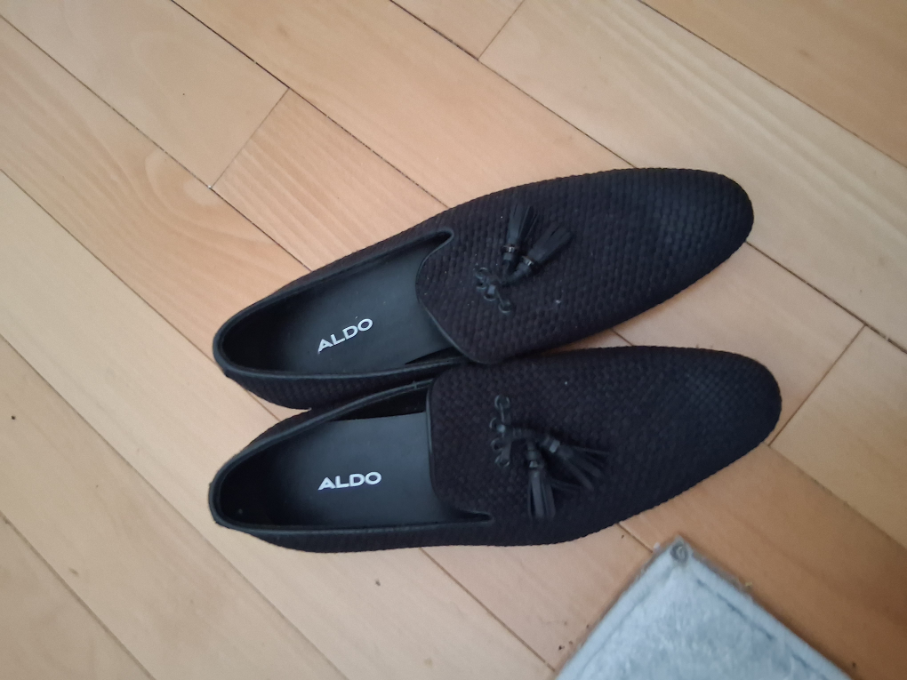 ALDO Black Tassel Loafer Shoes - photo 3