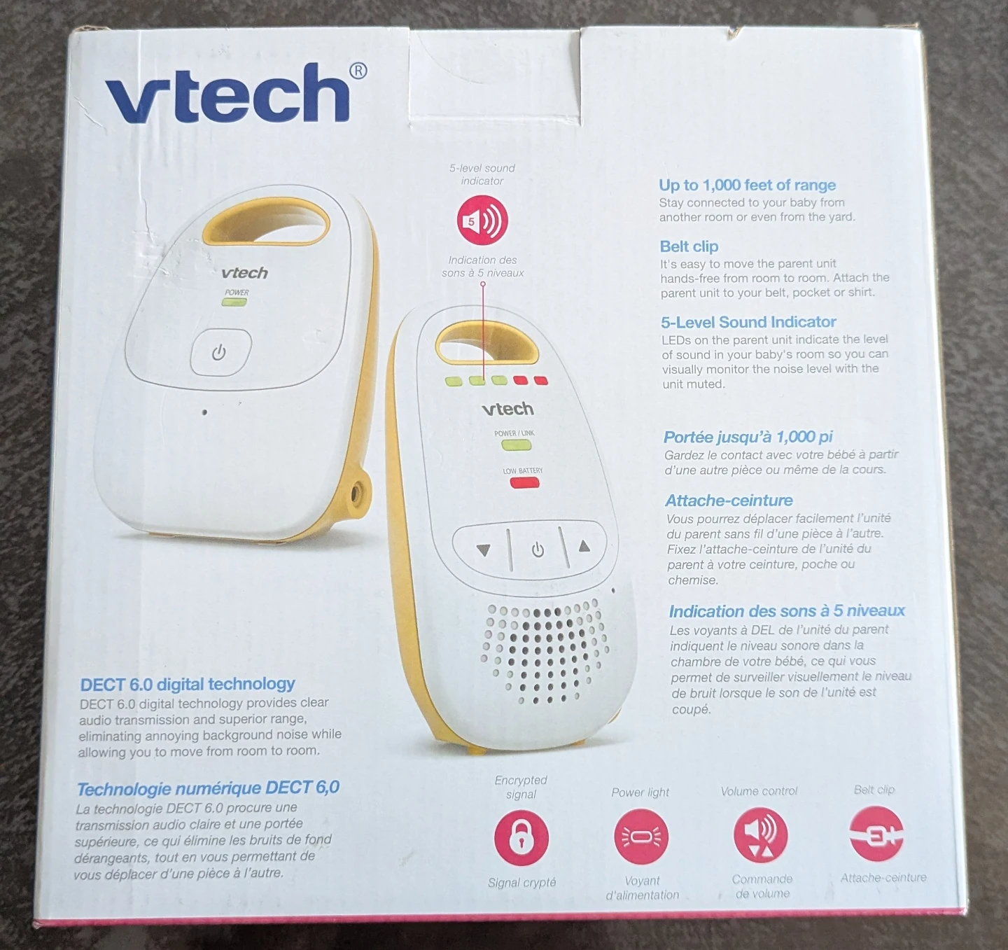 VTech DM111 Digital Audio Monitor - photo 2