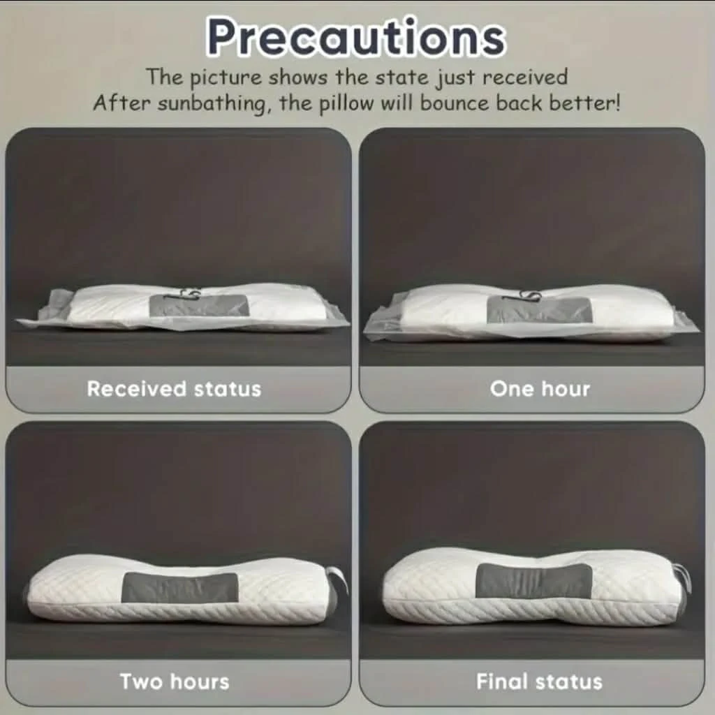 2 Pillow Set - Ergonomic Cervical Support 🏆 - photo 3