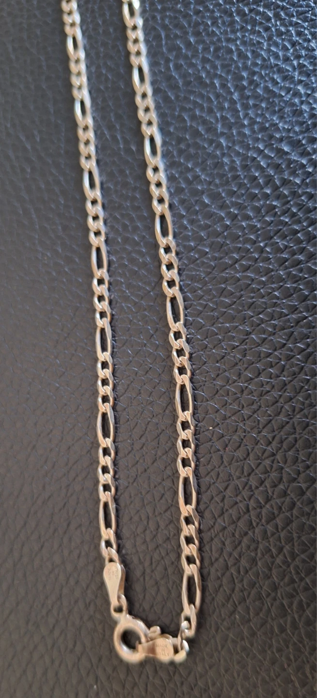 Silver  Chain Necklace 925 made in Italy - photo 2