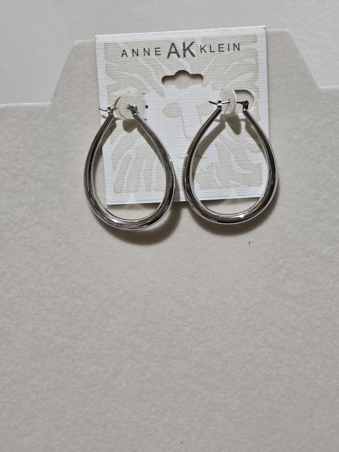 Anne Klein Silver Hoop Earrings - photo 3